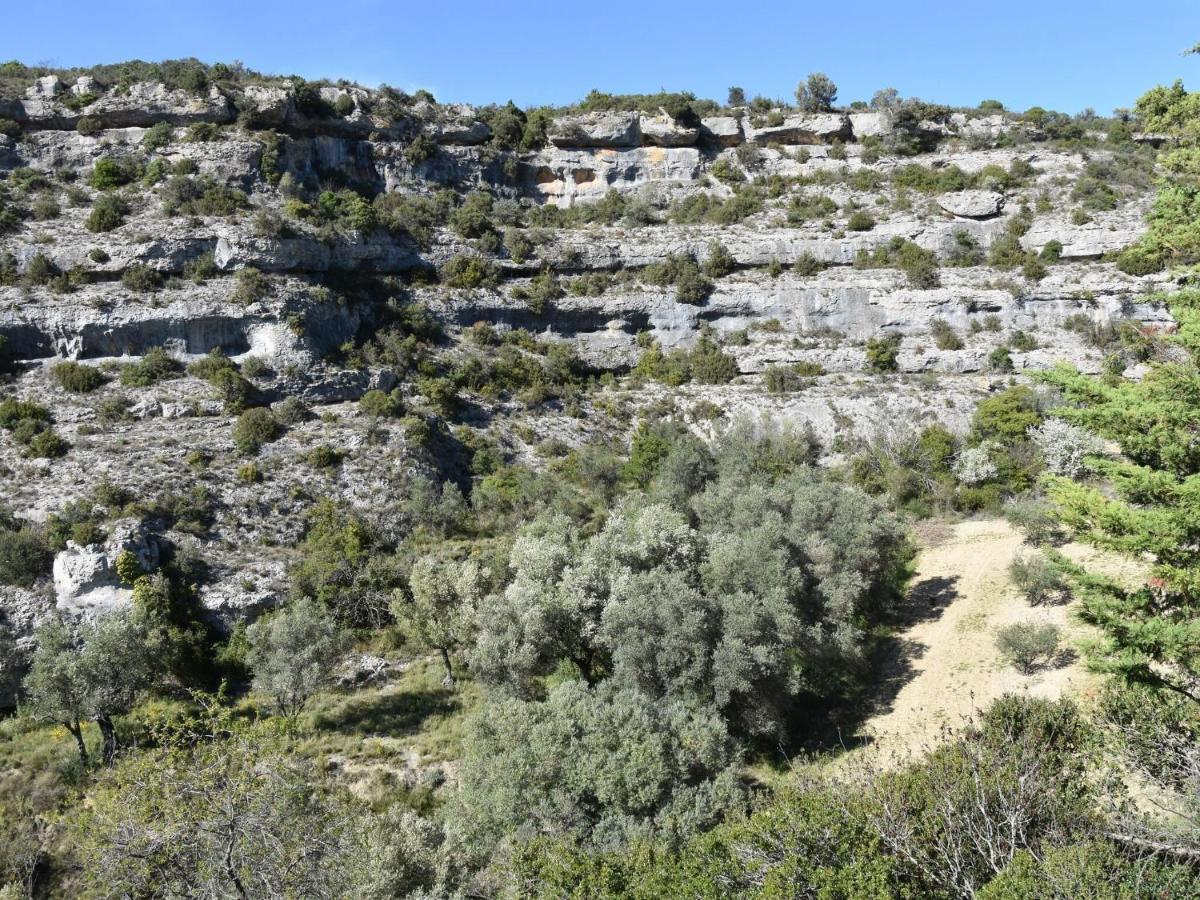 Cosy Holiday Home In Minerve With Garden Buitenkant foto